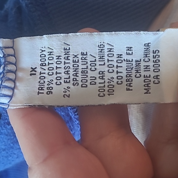 Active zone zipper sweatshirt. Size 1x - Picture 3 of 5